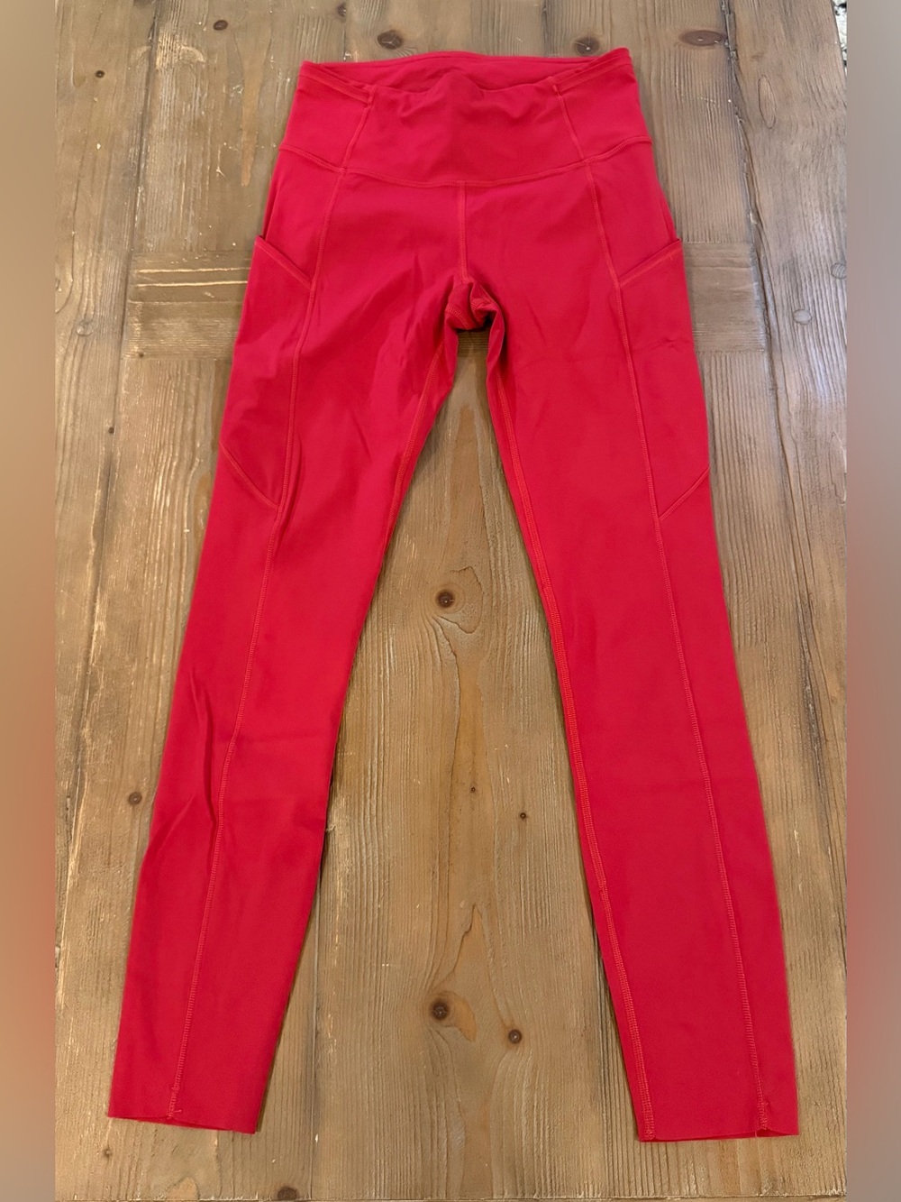 lululemon athletica Red High-Rise Leggings